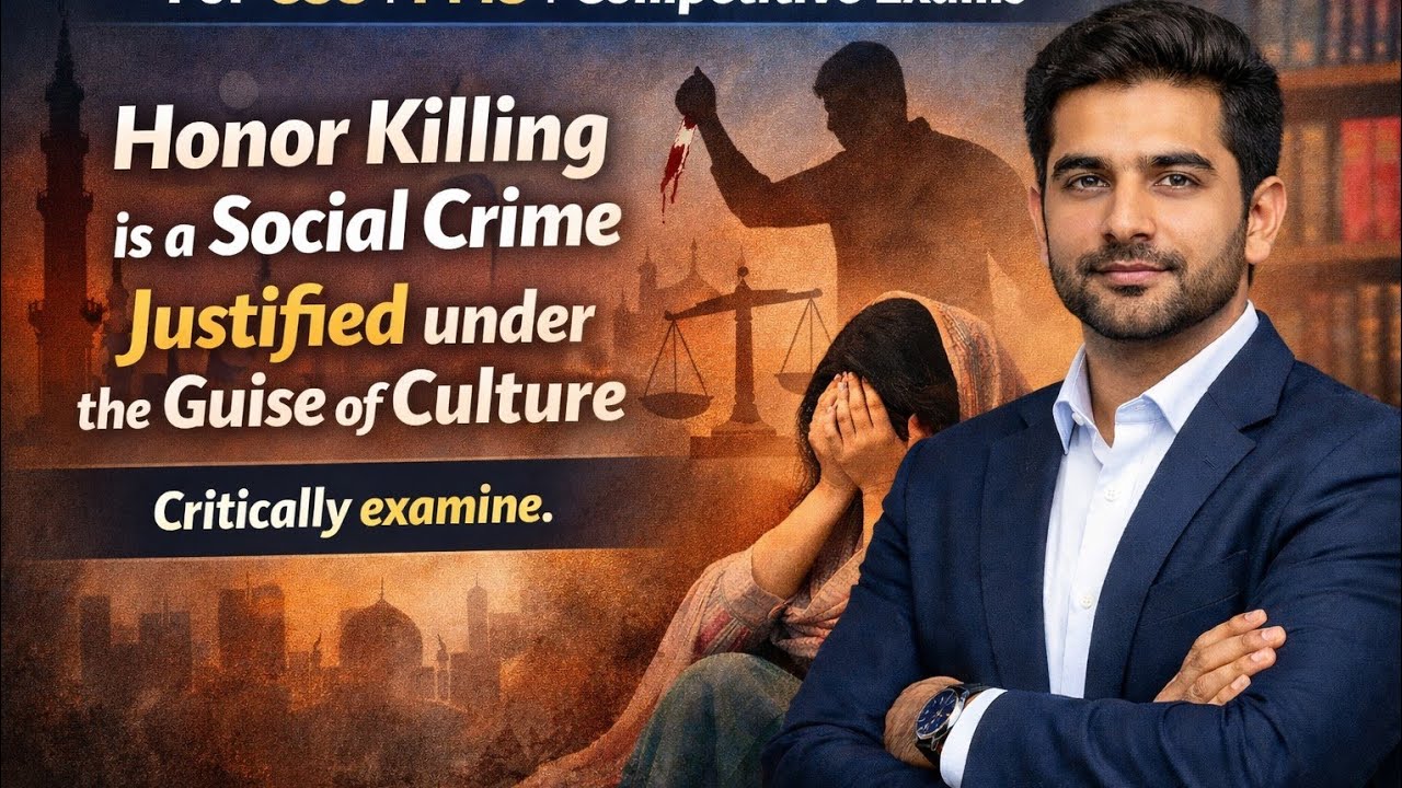 Honor killing is a social crime justified under the guise of culture.” Critically examine.