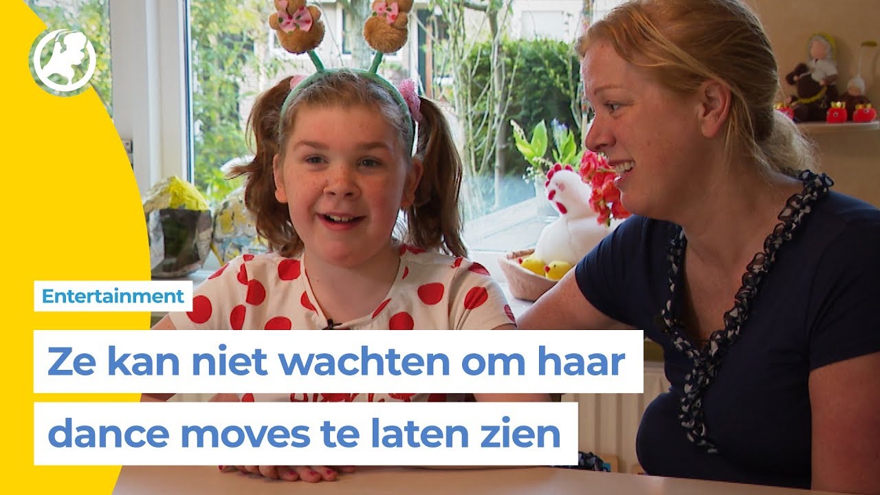 Lieveke (9) mag dansen voor de koning