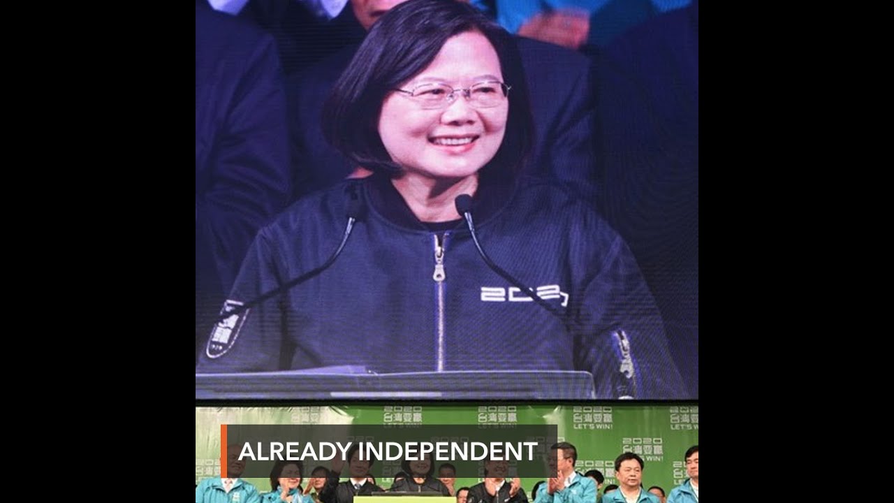 Taiwan 'already independent,' president warns China