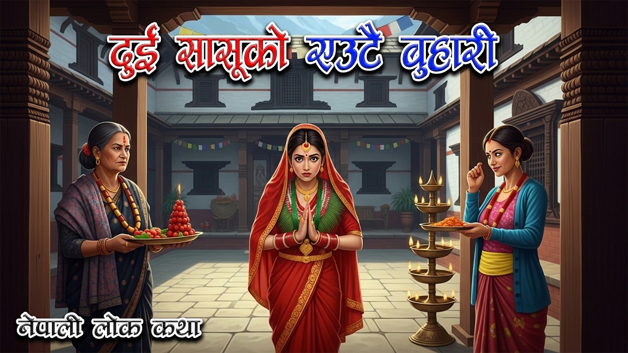 दुई सासूको एउटै बुहारी  | Hamro Lok Katha | Nepali Lok Katha | नेपाली लोक कथा