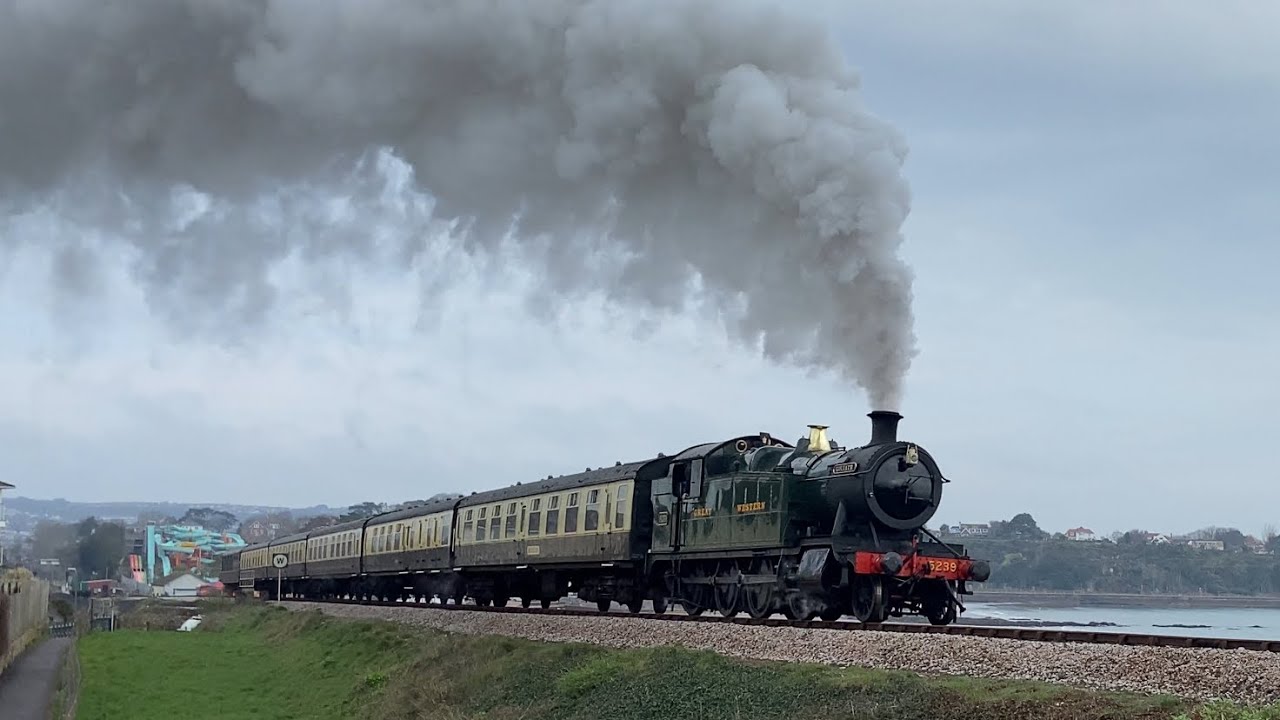 5239 Goliath on the Paignton Dartmouth railway 3rd march 2026
