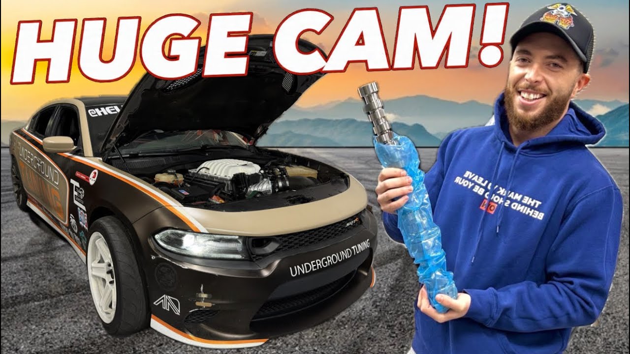 We Installed a CHOPPY Cam in my Hellcat!! 