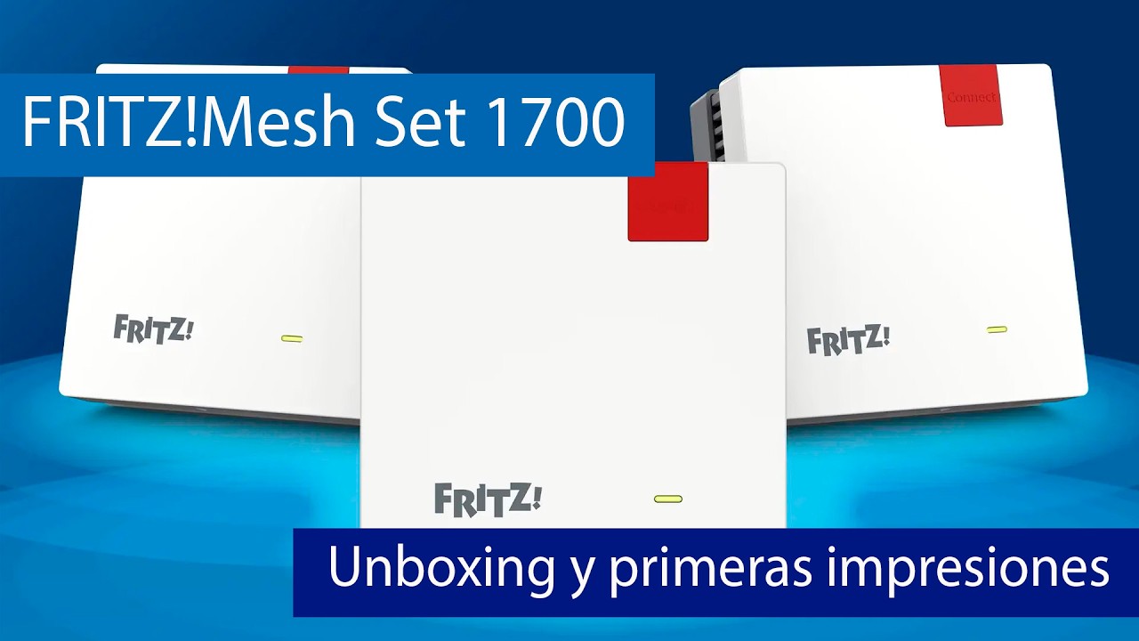 El WiFi mesh más versátil: conoce el nuevo FRITZ!Mesh Set 1700 con Wi-Fi 7 doble banda