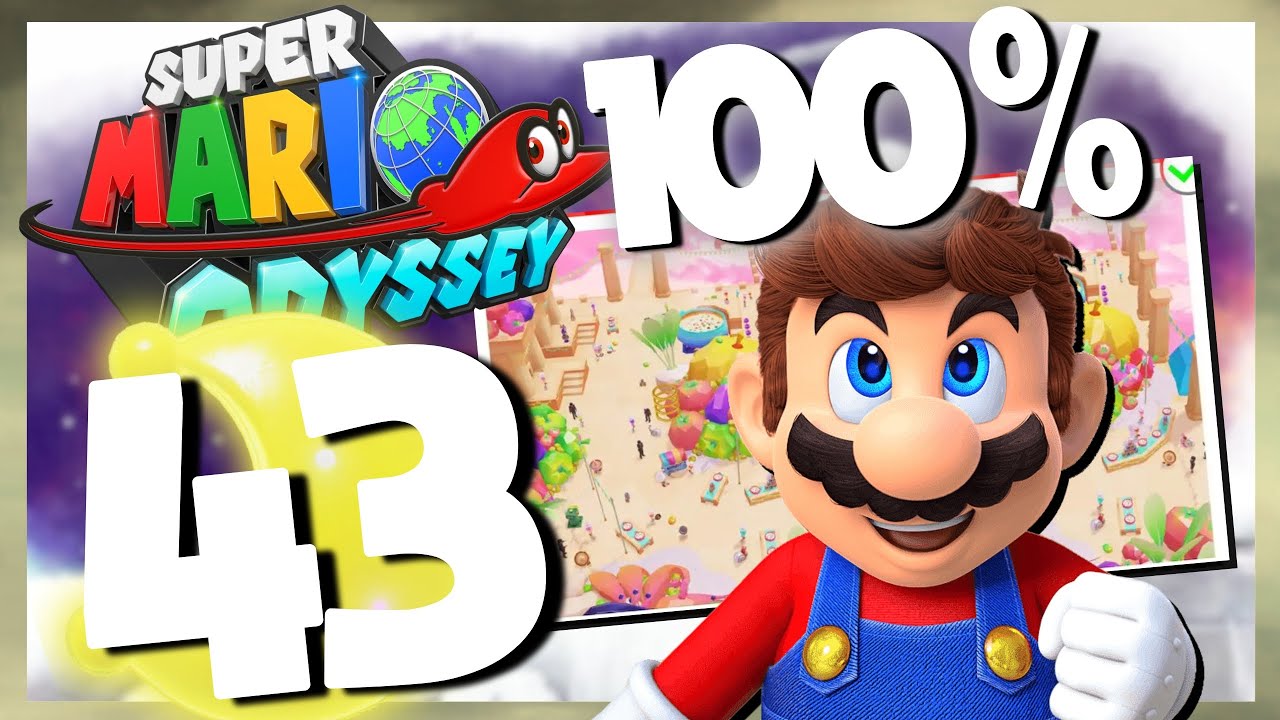 Alle Hinweis-Künste + Finstere Seite des Mondes zu 100% abgeschlossen! | Super Mario Odyssey P43