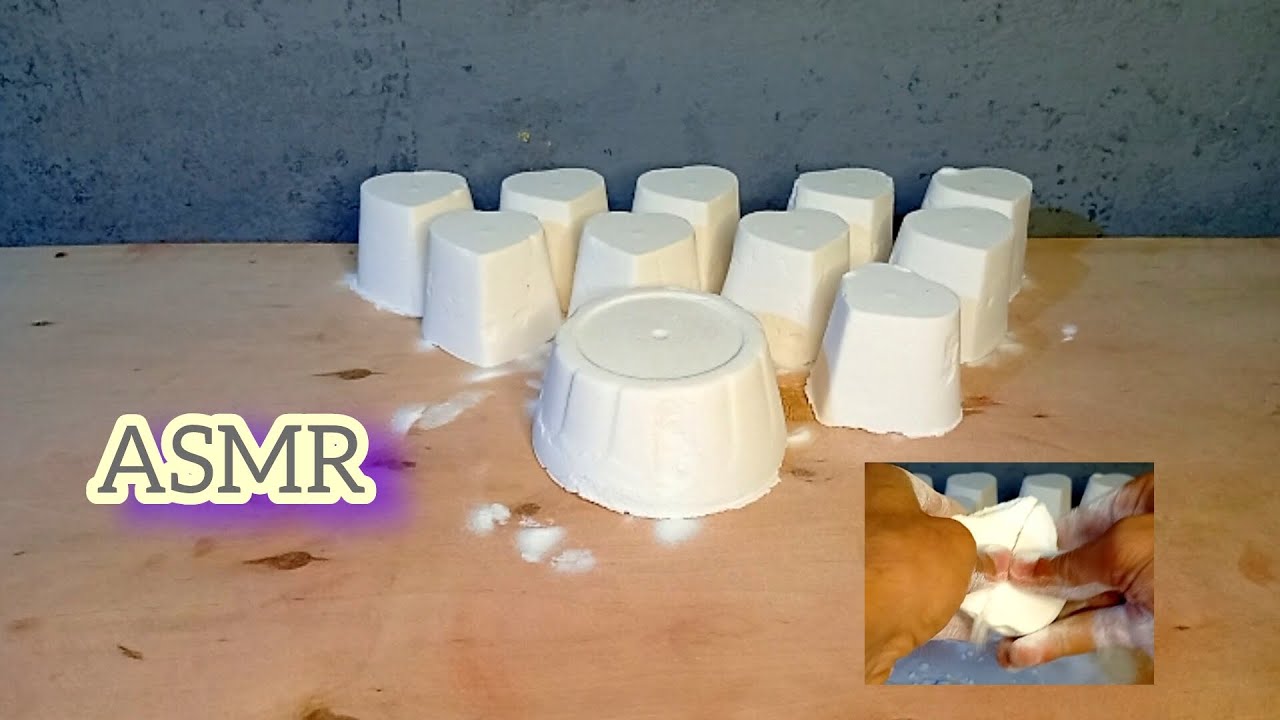 ASMR baking soda |white relaxation🤍🩶