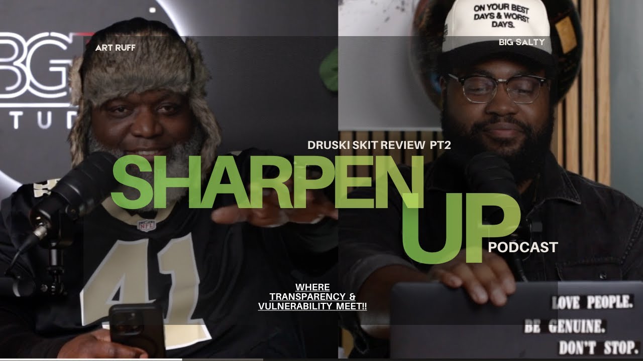 Druski Skit Review Pt2 Sharpen Up w/ ArtRuff & Big Salty