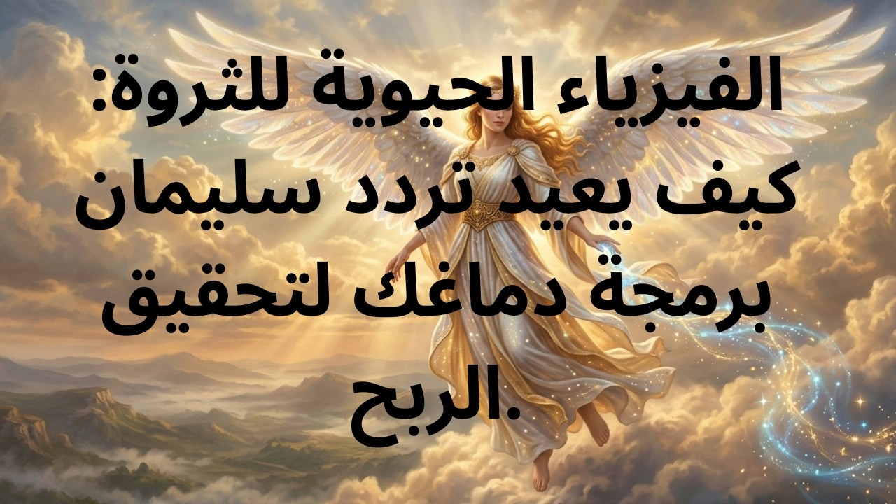 الفيزياء الحيوية للثروة: كيف يعيد تردد سليمان برمجة دماغك لتحقيق الربح.