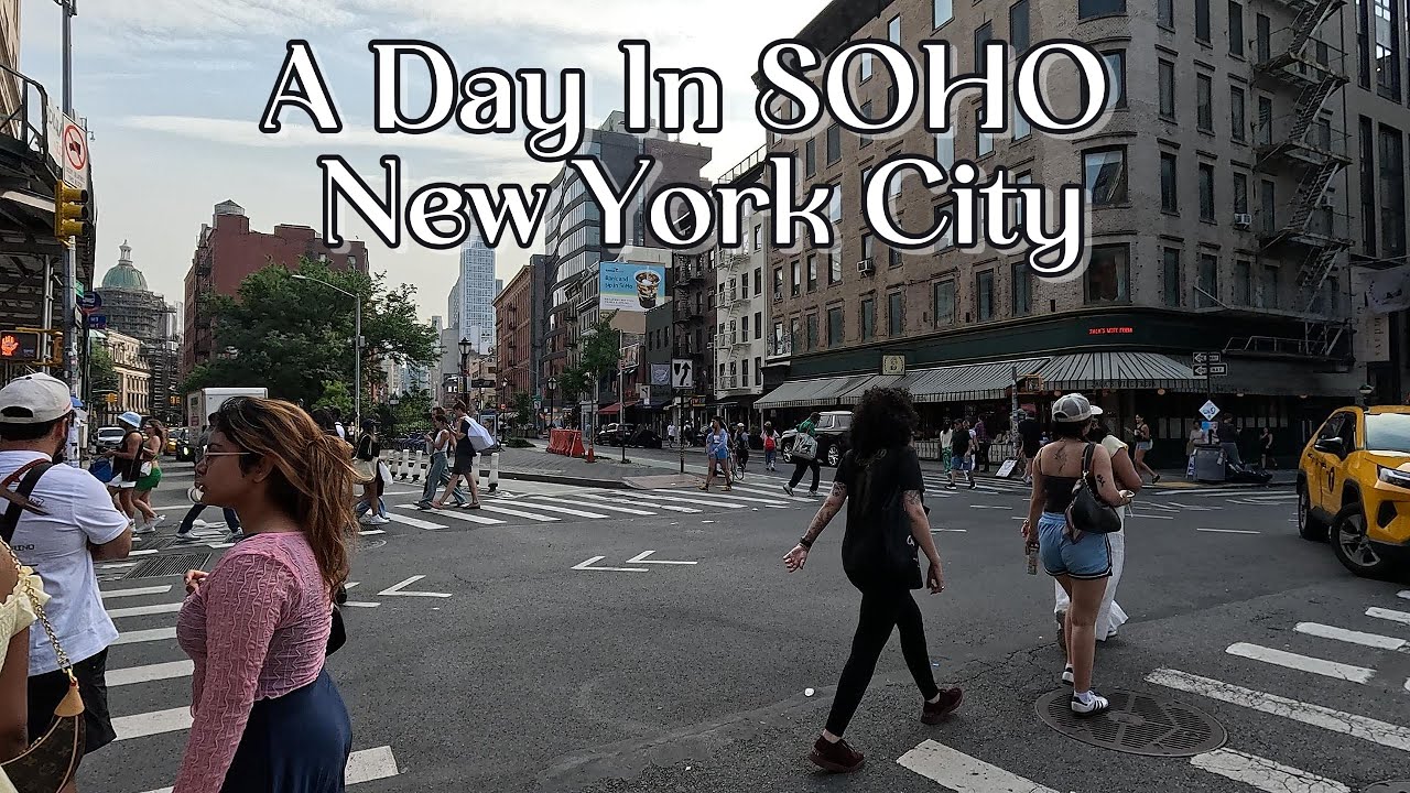 Walk With Me In SoHo New York City | Interviewing Street Vendors !