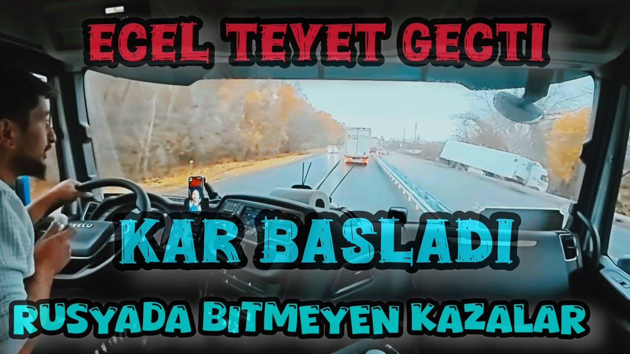 RUSYA'DA ZOR ANLAR YAŞADIM / MOSKOVA MERKEZDE YÜK BOSALTTIM