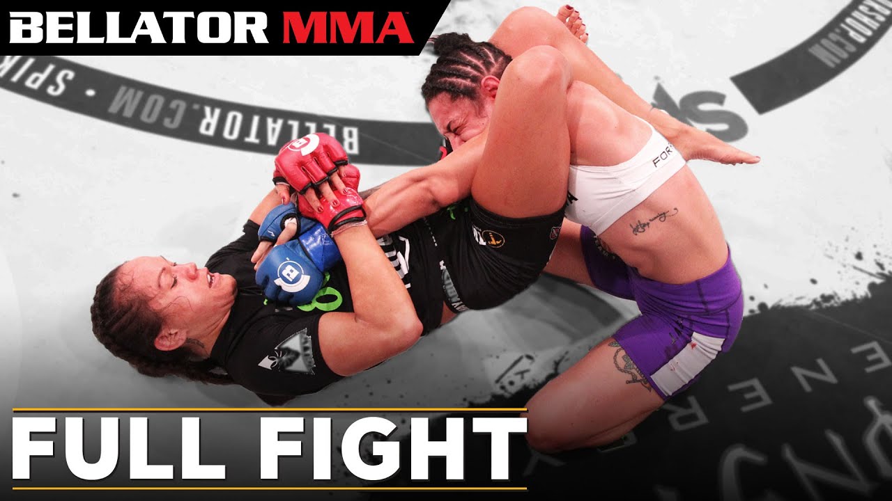 Полный бой | Илима-Лей Макфарлейн против Эмили Дюкоте - Bellator 186