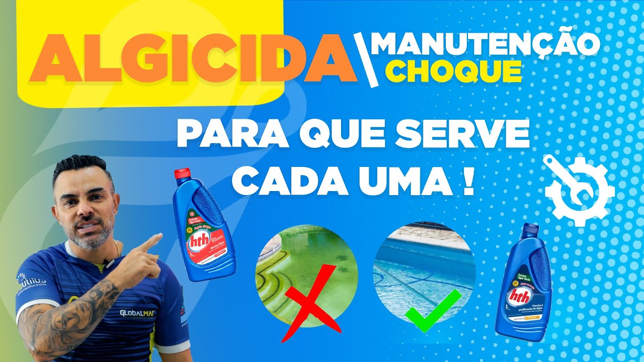 ALGICIDA CHOQUE X ALGICIDA COMUM: QUAL A DIFEREN&Ccedil;A? QUANDO USAR CADA UM?