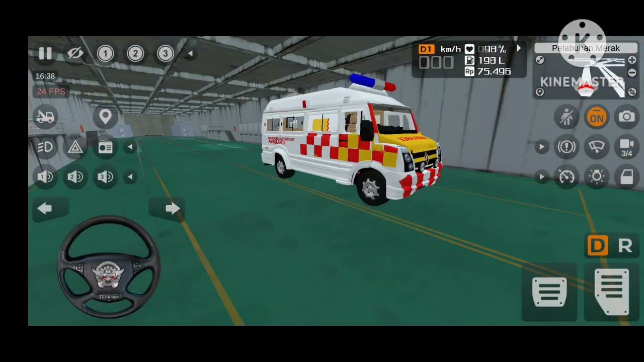 Bus Simulator ambulance #automobile #tondegamerexposed #tondegamer #freefire #traceffyt #gaming #ff 