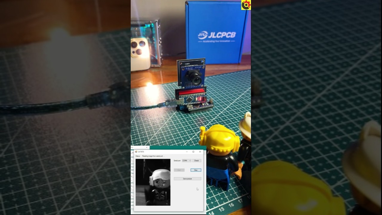 DIY Camera Setup with OV7670 Camera Module #jlcpcb #arduino @sritu_hobby