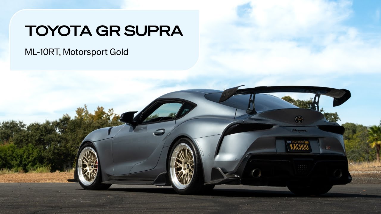 Toyota A90 GR Supra on Apex ML-10RT Forged Wheels