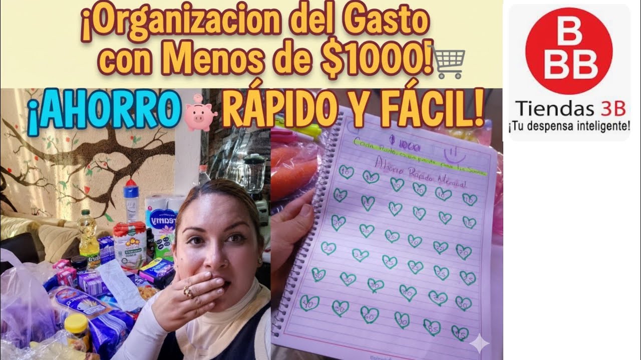 📌 ORGANIZACIÓN DEL GASTO ❌AHORRO FACIL Y EFECTIVO ☘️