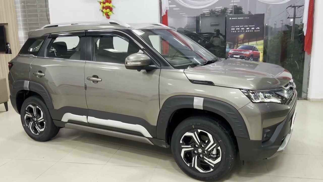New Brezza zxi plus magma grey full fitting accessories chrome under cladding seat covers