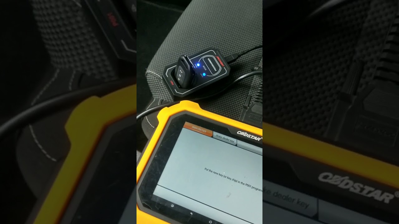programming Add  Key Renault Megane 4 years  2019 obdstar
