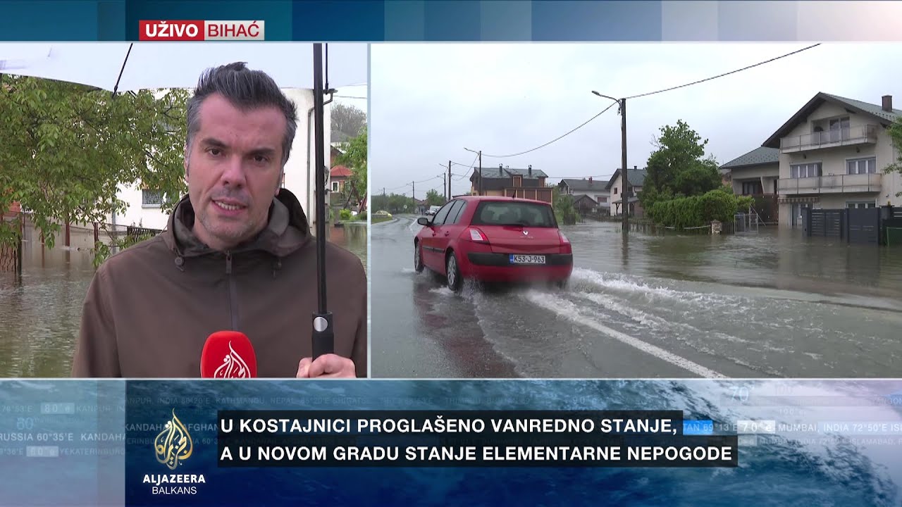 Borba sa poplavama na sjeverozapadu BiH, rekordan vodostaj Une