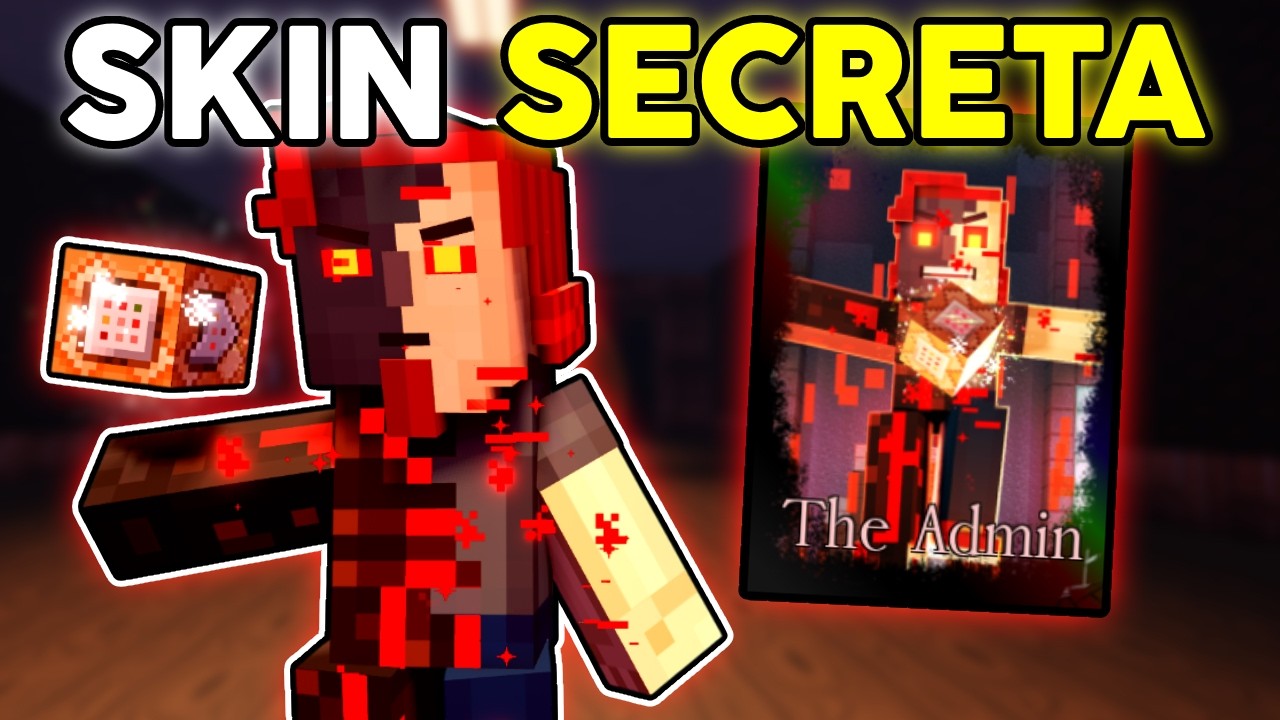 JOGANDO com a SKIN SECRETA do ADMIN NOLI no FORSAKEN! (Roblox)