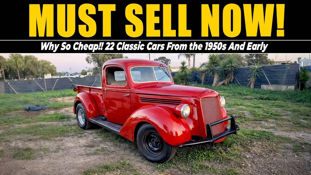 Priced to Move! 23 Cheap Classic Cars You Can Still Buy!