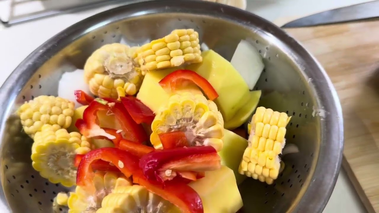 Sancocho de carne para consentir à la abuela@grandmavivioficial.