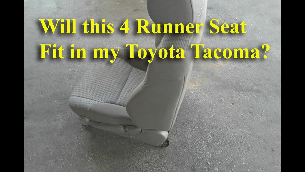 You need this Toyota Tacoma front seat modification part 1