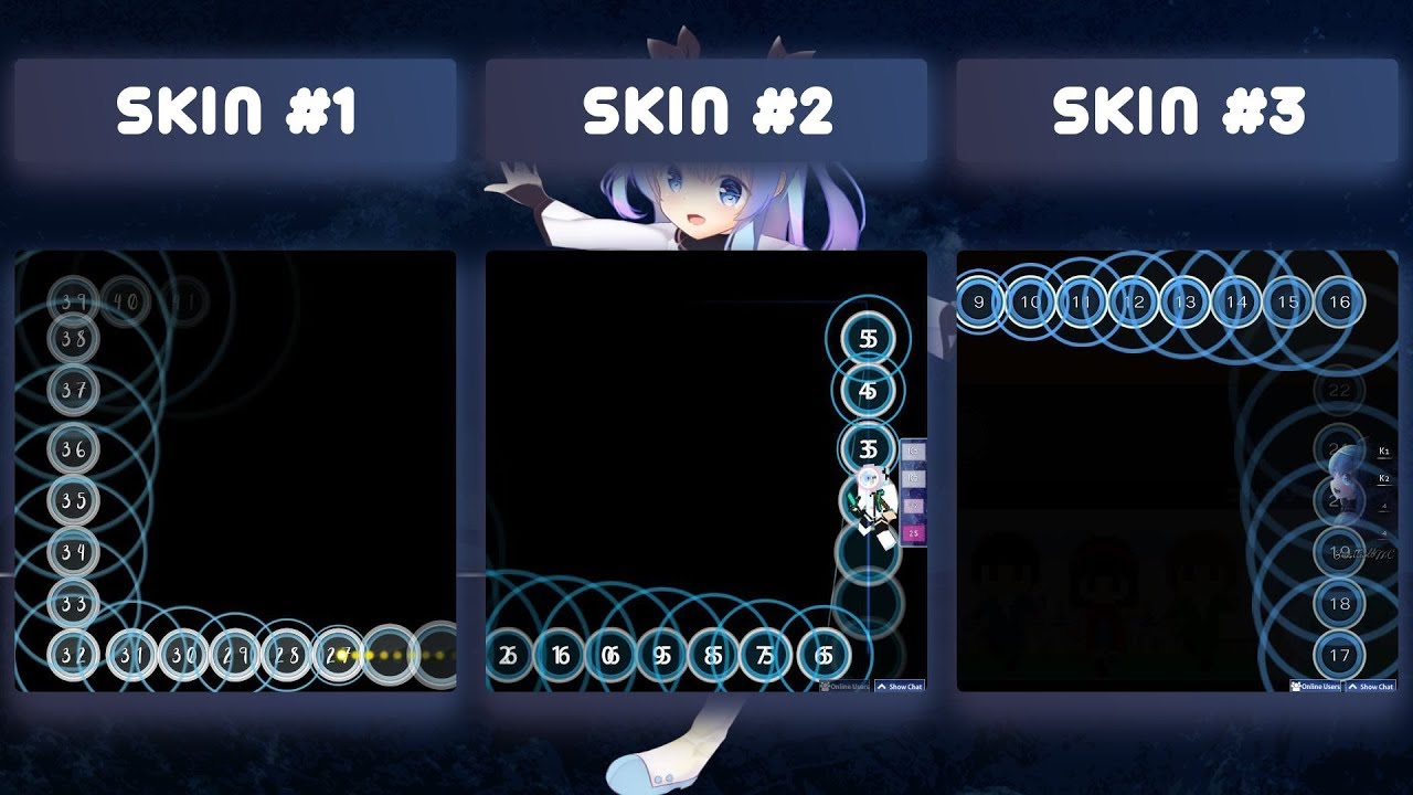 [osu!skins] Review skin: BeasttrollMC #1, #2, #3 (HulbeH | shouyou | dlwnstns)