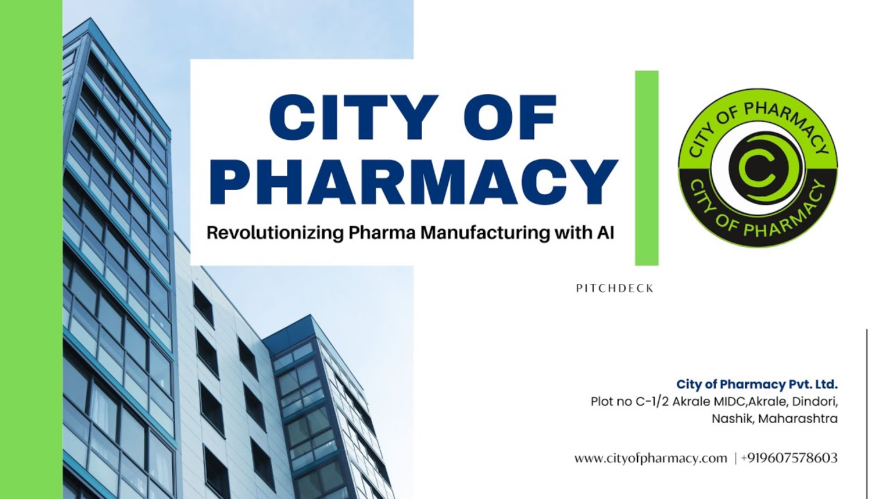 City of Pharmacy - Contract Manufacturing Organization (CMO) Introduction