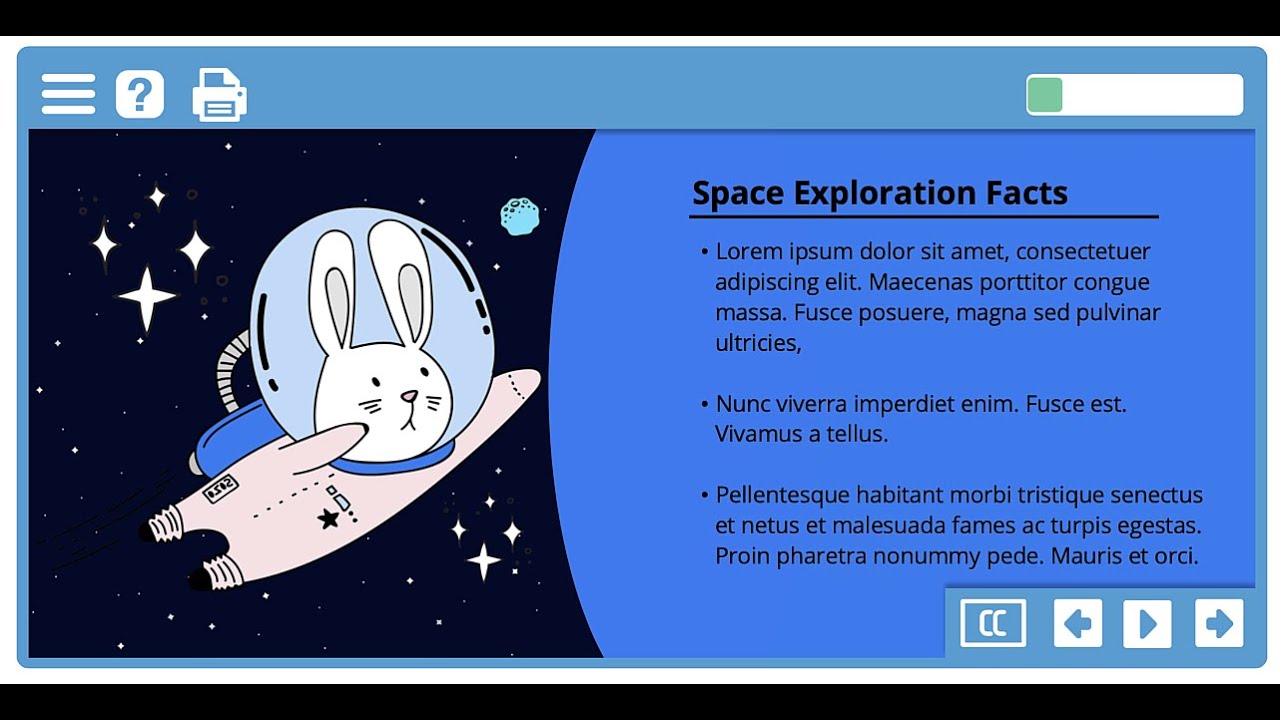 Creating a Custom User Interface in Articulate Storyline 360 - Part 1
