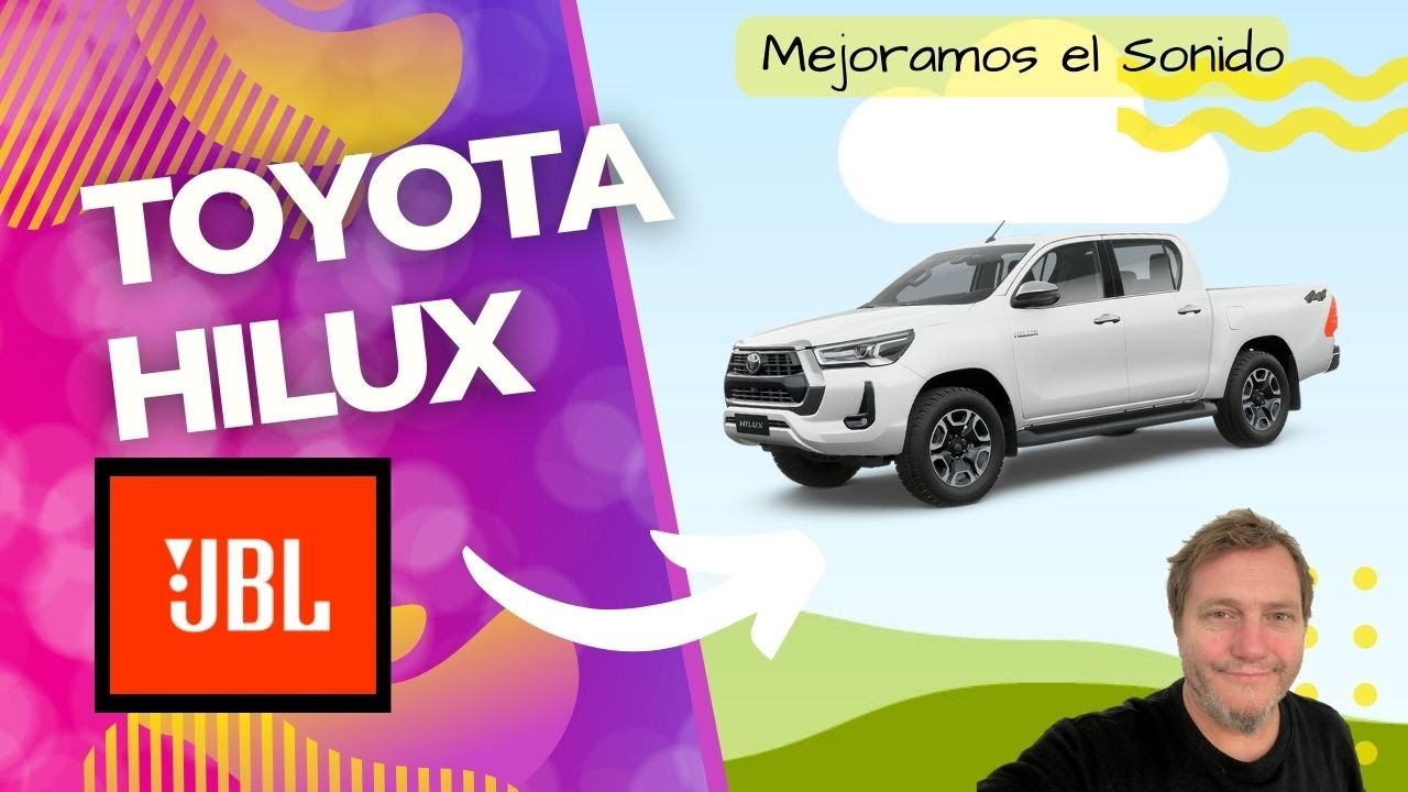 Suena Bien JBL de Toyota Hilux?