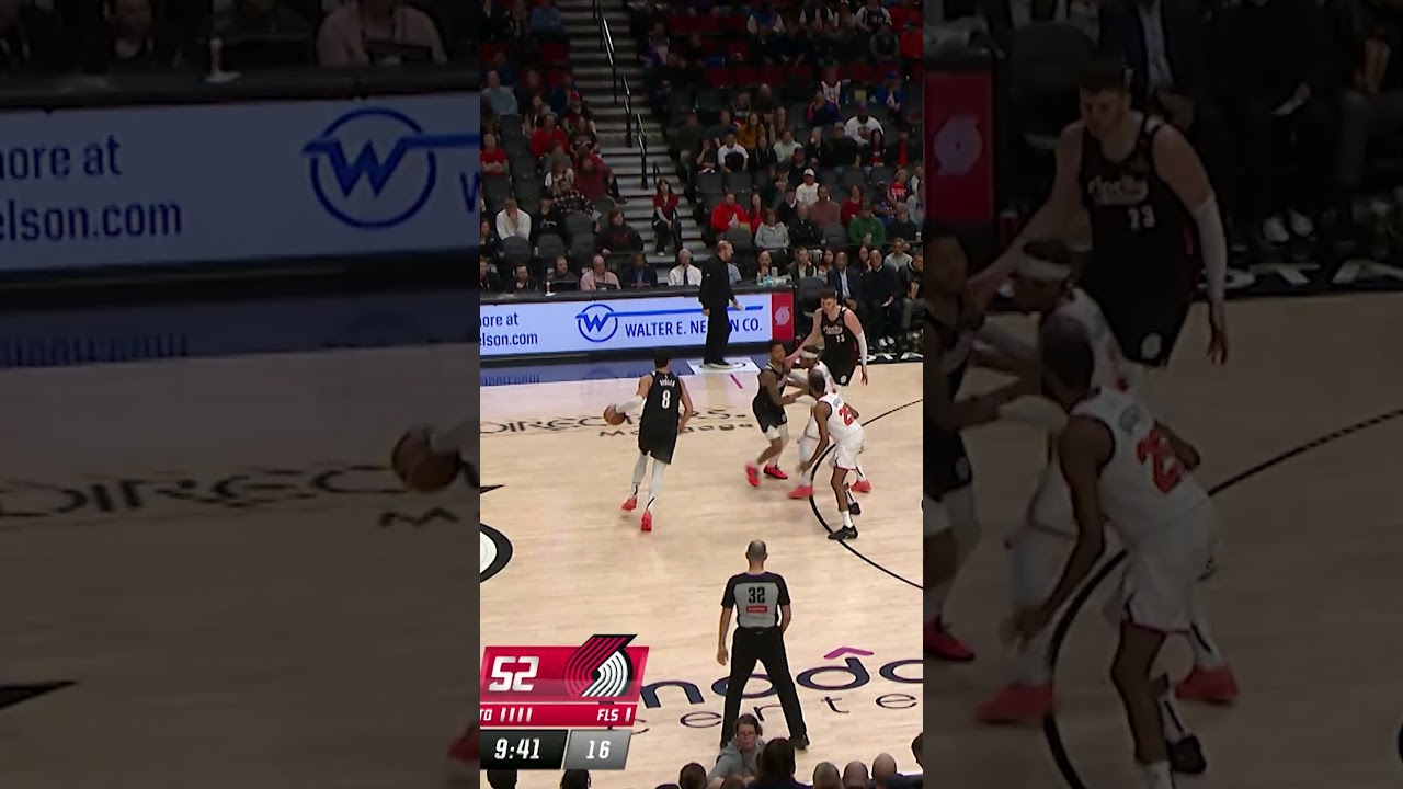 WATCH CLING KONG WORK ‼️ #donovanclingan #trailblazers #nbablocks #portlandtrailblazers #nbadunks
