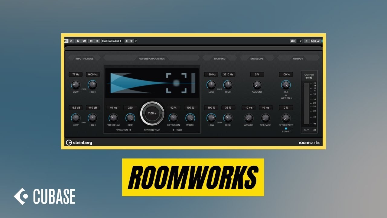 Это Roomworks | Объяснение плагинов эффектов Cubase