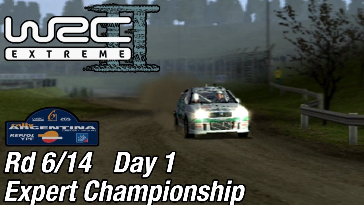 WRC II Extreme (PS2) - Rally Argentina (Day 1) [Expert Ch'ship Rd 6/14]