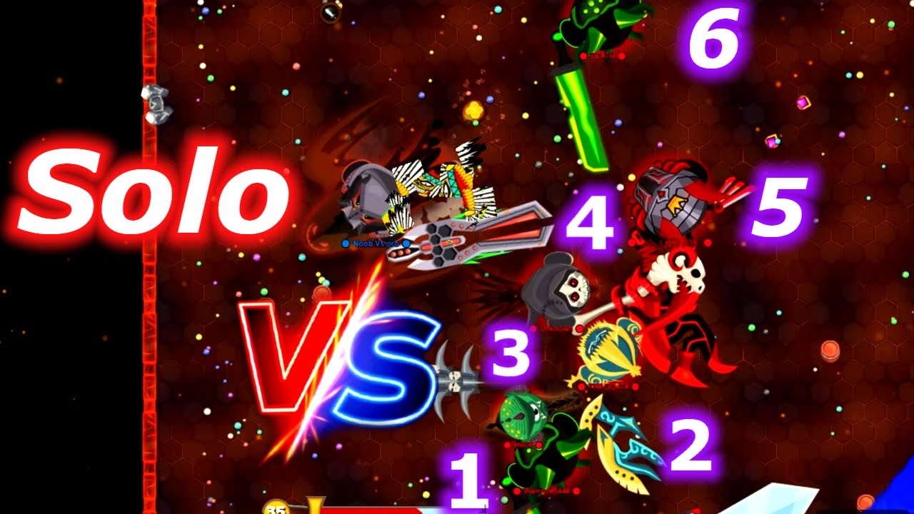 Can One Player Beat Six Enemies? Solo Vs 6 in Evowars.io