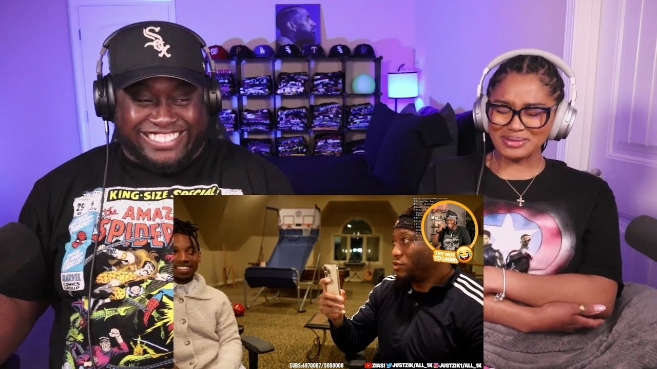 Kidd and Cee Reacts To Try Not To Laugh w/KSI