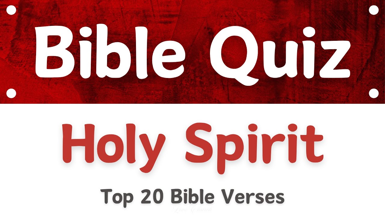 Bible Quiz _ Holy Spirit _ Bible Study _ 