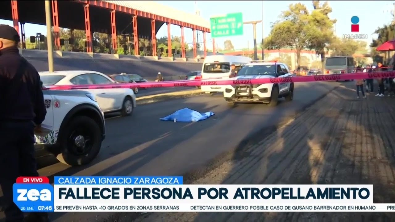 Muere hombre que apoyaba a que los peatones cruzaran en Calzada Ignacio Zaragoza | Zea