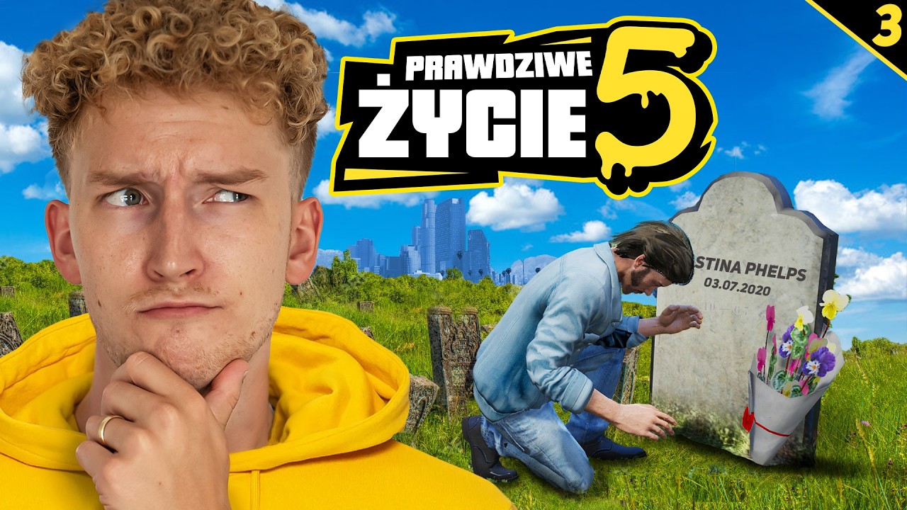 GTA V PRAWDZIWE ŻYCIE #3! TAJEMNICZA ŚMIERĆ ŻONY!🫨 [S5]