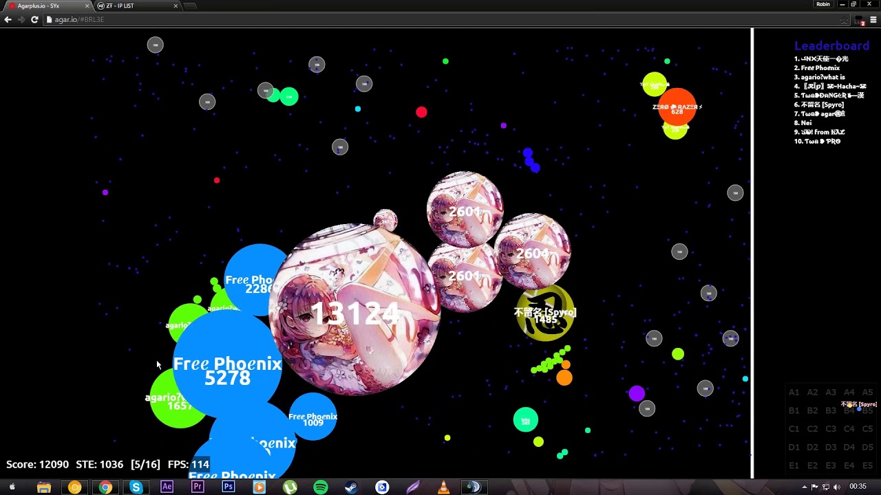 Agar.io - Spyro & SniiKz Random Server Takeover #43