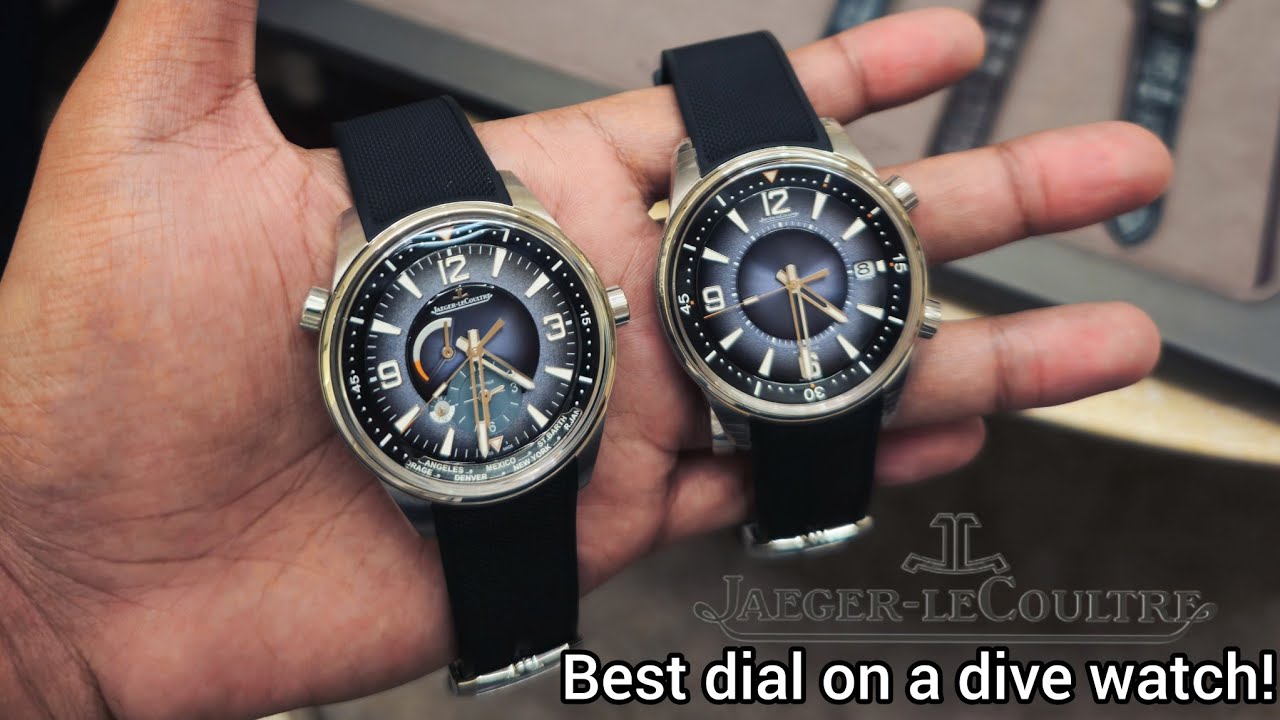 ALL NEW OCEAN GREY POLARIS GEOGRAPHIC! Possible next JLC watch? #jaegerlecoultre #jlc #polaris