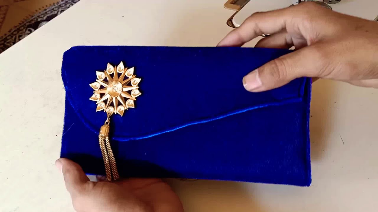 How to make clutch purse at home
