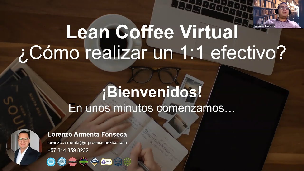 Lean Coffee Virtual: &iquest;C&oacute;mo realizar un 1:1 efectivo?