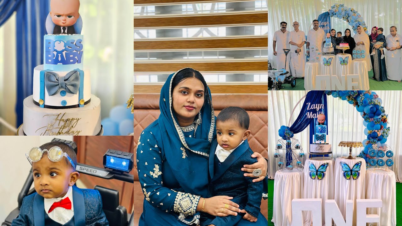 ZAYN FIRST BIRTHDAY CELEBRATION 🎂  ❤️ | സച്ചുവിന്റെ പിറന്നാൾ ആഘോഷിച്ചപ്പോൾ😍😍