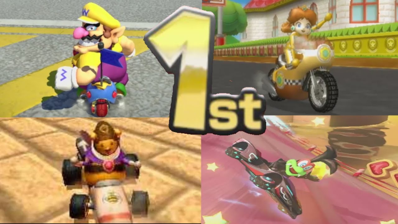 Mario Kart Comeback Compilation - MK8 Deluxe, Wii U, MK7, & MKWii!