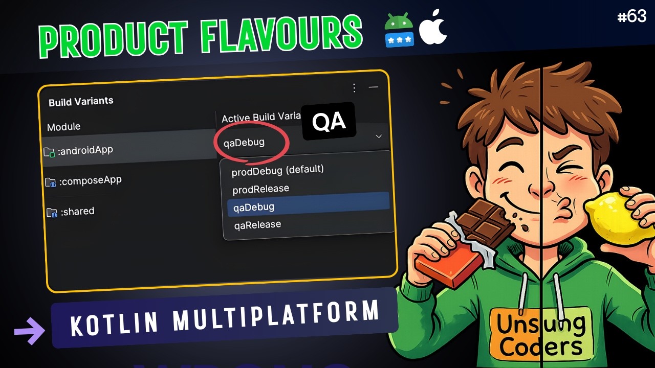 How to implement product flavour & Build Variants in Kotlin Multiplatform || CMP | Kotlin | KTOR