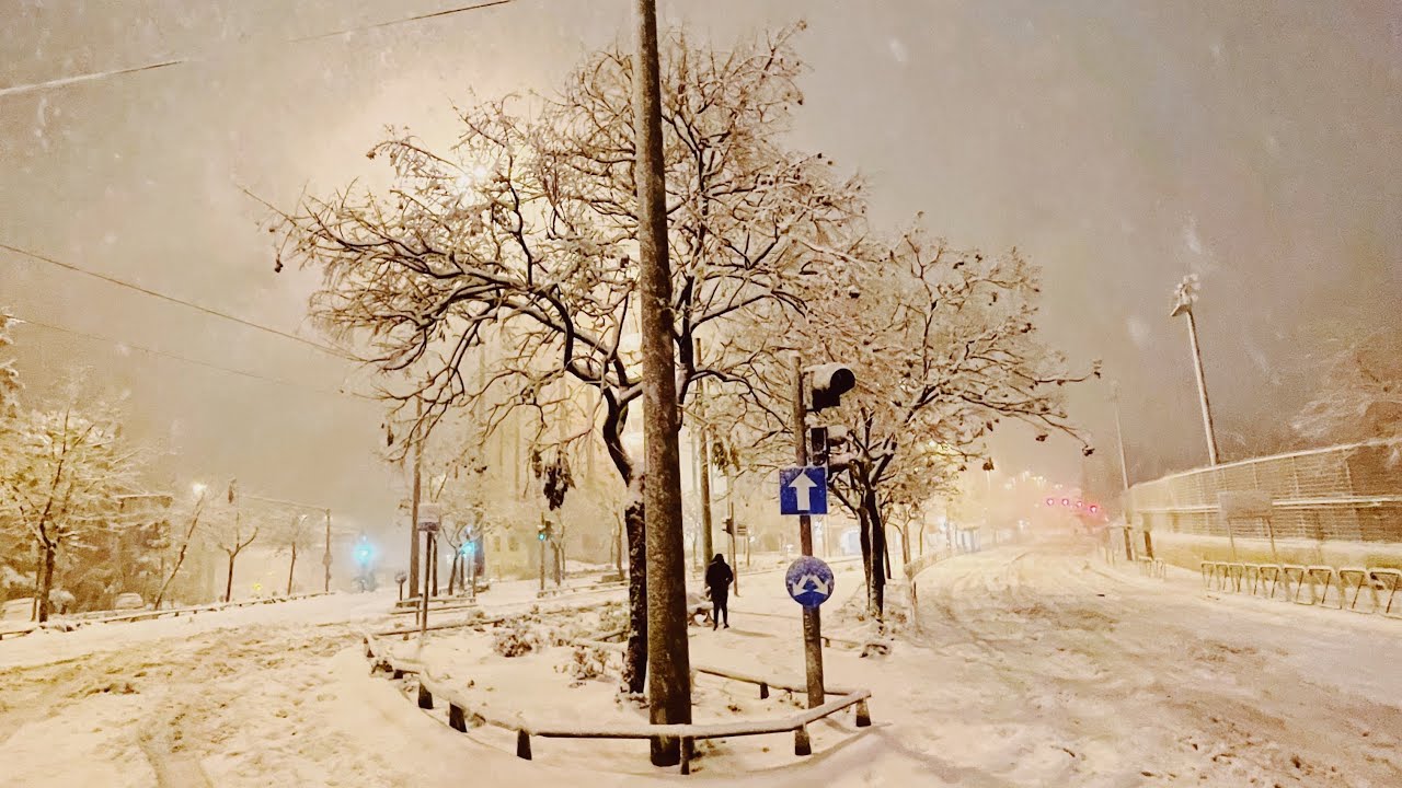 שלג בירושלים Snow in Jerusalem ￼January 2022