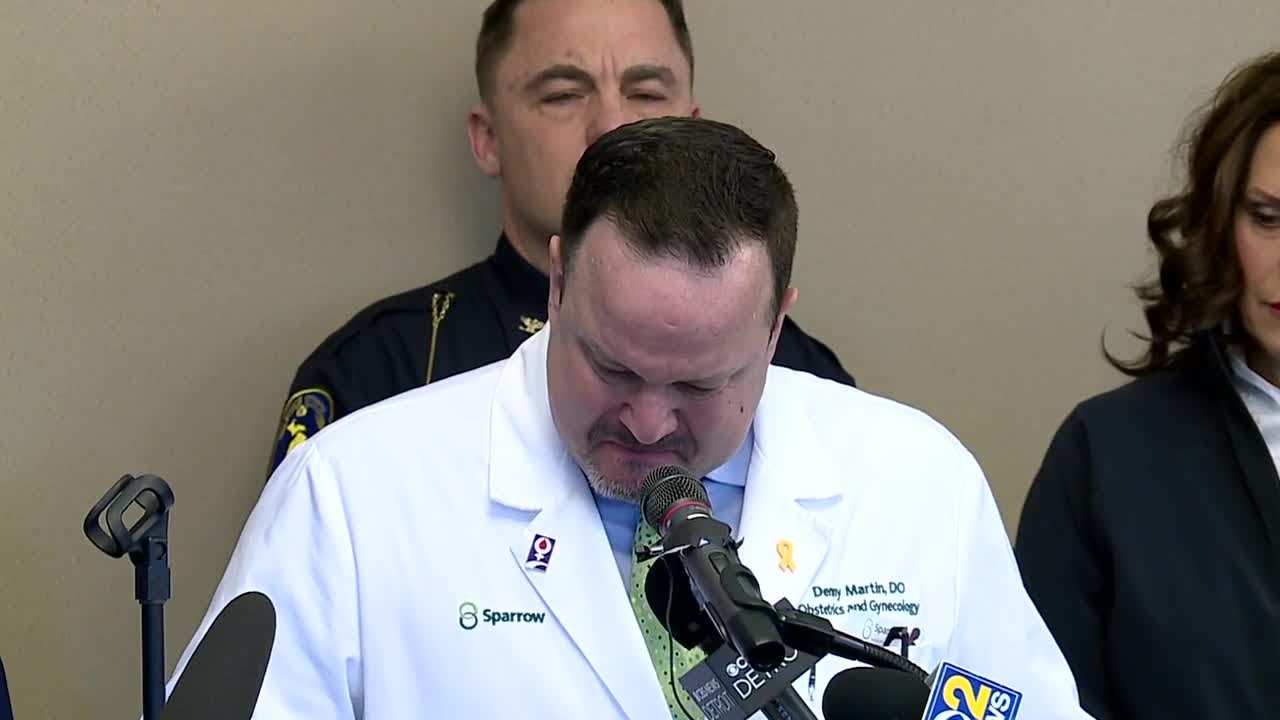 Sparrow Hospital official gives emotional update on those injured in MSU mass shooting