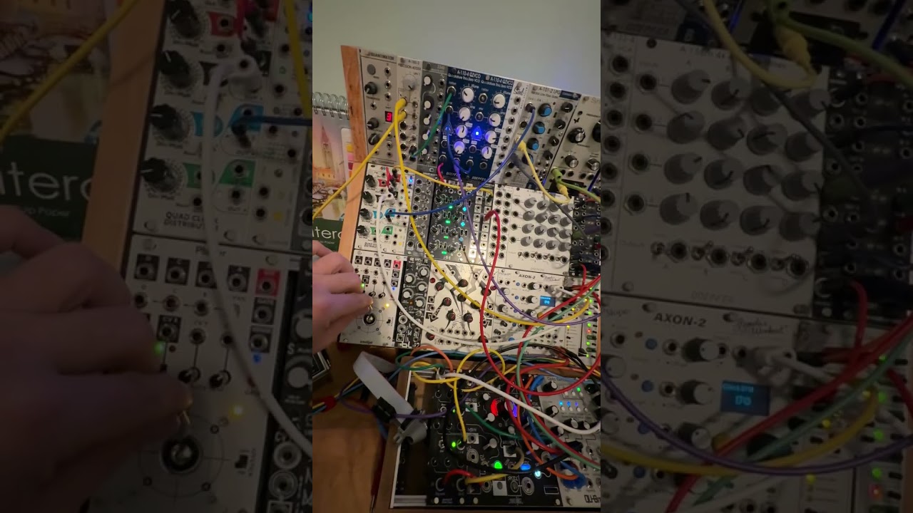 Clock and sequence derived from the single oscillator that is also producing the audio 