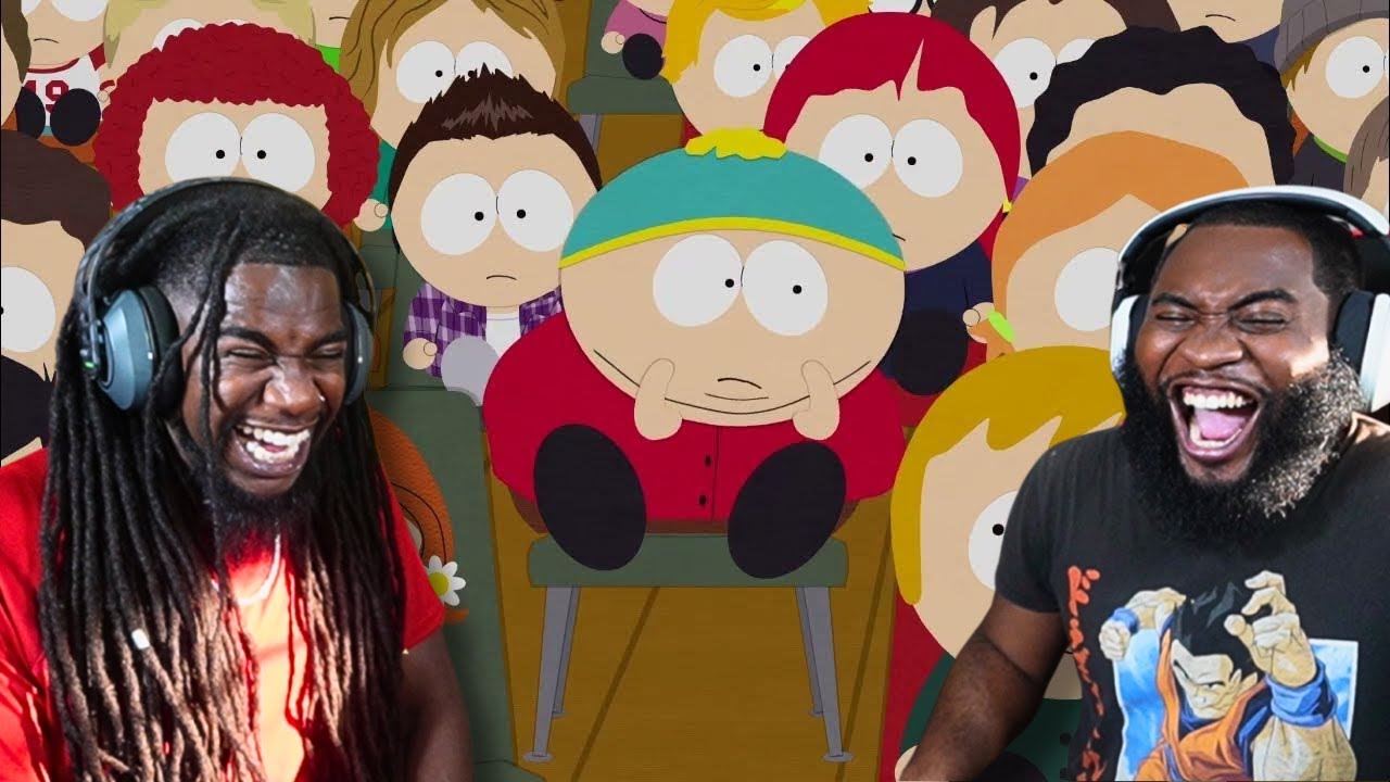 Видеомонтаж отрывков из «Южного парка», обязательно посмотрите, попробуйте не засмеяться | Реакци...