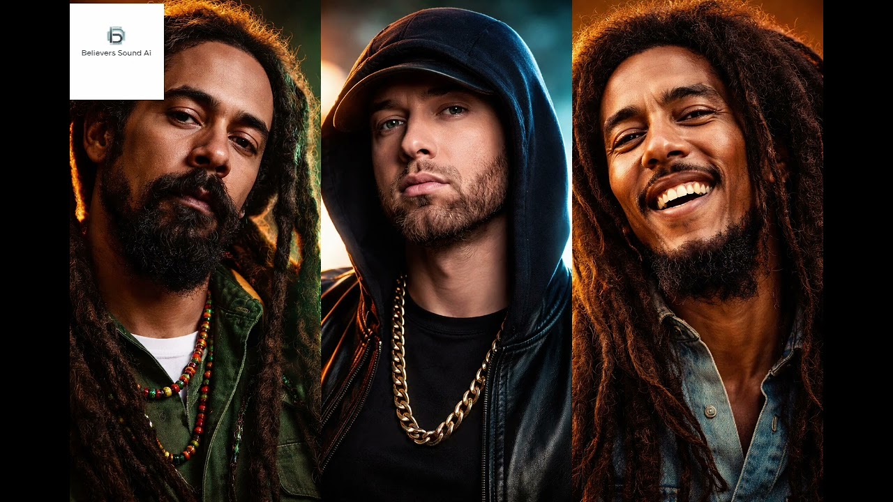 Damian Marley ft Eminem And Bob Marley  - 🎵 Trembling Tongue Sings Praise(Official Ai video)2026